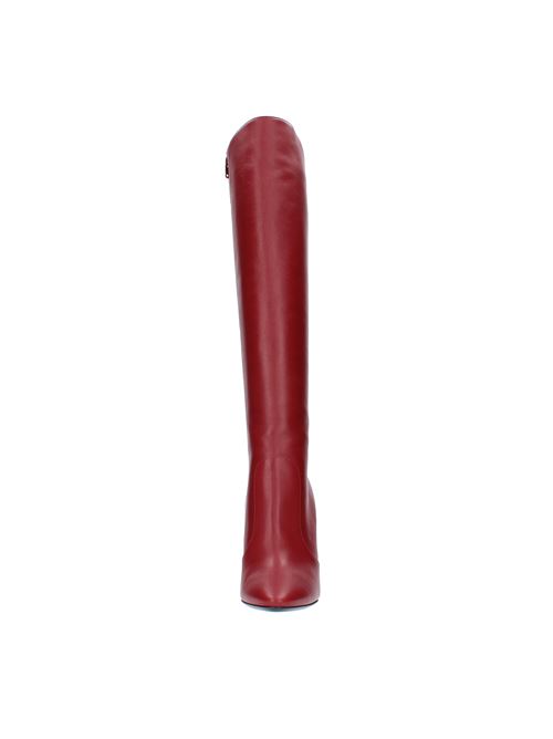 Stivali modello 670714 1Y800 6008 in pelle SAINT LAURENT | 670714 1Y800 6008ROSSO